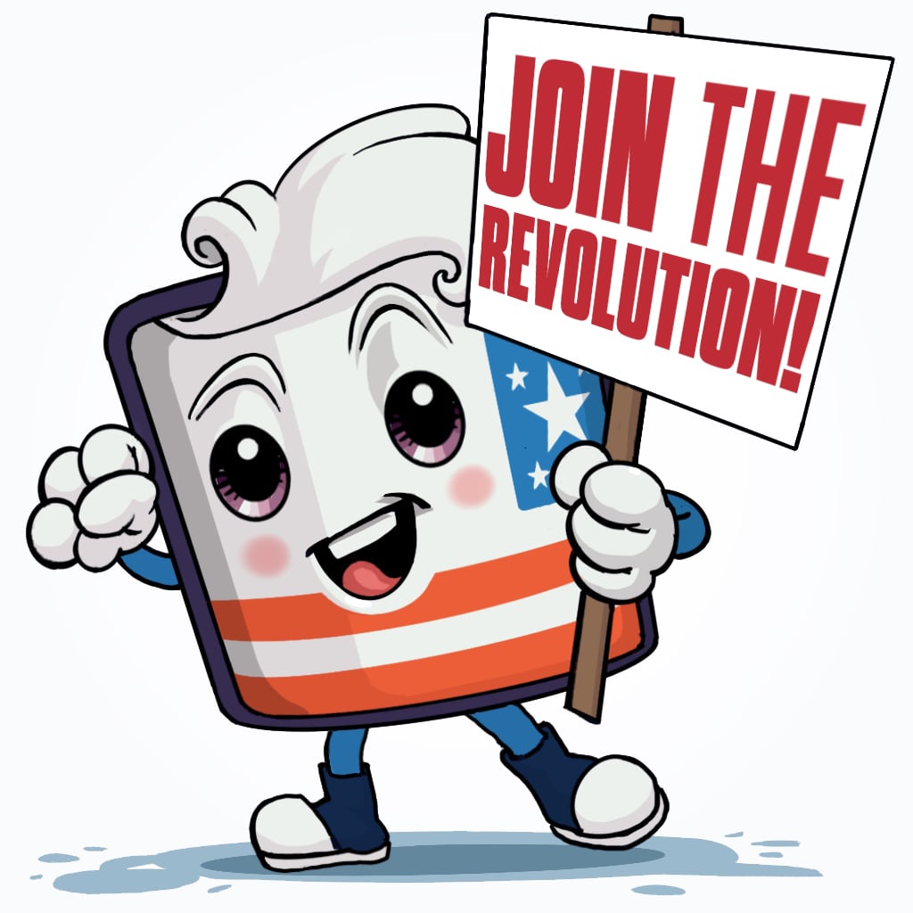 ISA Mascot | Join The Revolution!